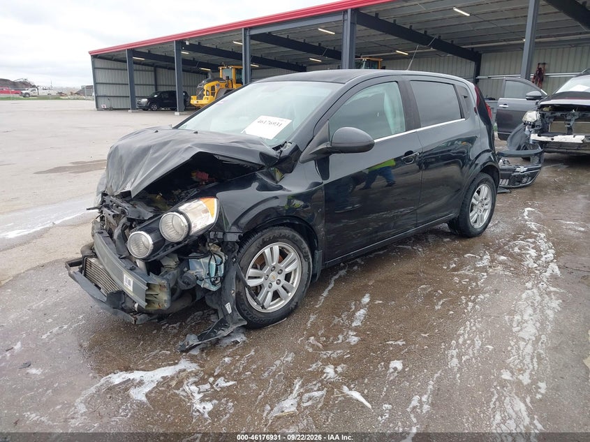 2013 Chevrolet Sonic, Удар спереду, IAAI, VIN 1G1JC6SB2D4131628 — фото 2