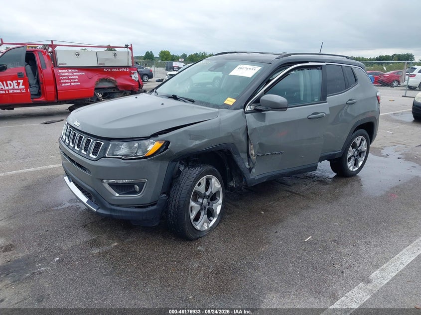 Vin: 3c4njdcb6mt529565, lot: 46676793, jeep compass limited 4x4 20212