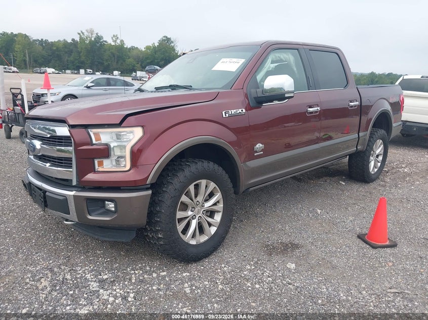 Vin: 1ftew1eg0gfb69717, lot: 46676819, ford f-150 king ranch 20162