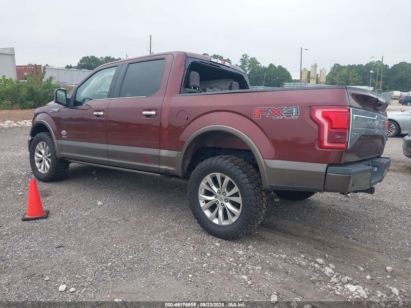 Vin: 1ftew1eg0gfb69717, lot: 46676819, ford f-150 king ranch 20163