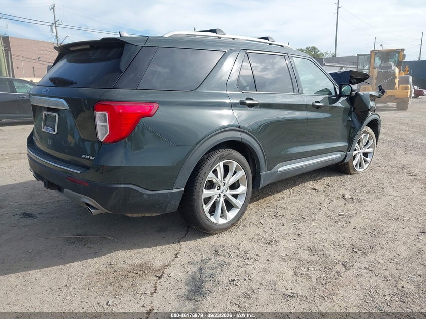 Vin: 1fm5k8hw9nna05985, lot: 46676839, ford explorer platinum 20224