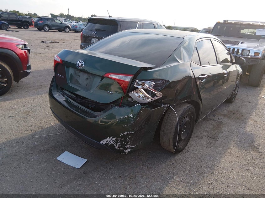 Vin: 2t1burhe1gc541446, lot: 46676842, toyota corolla le 20164