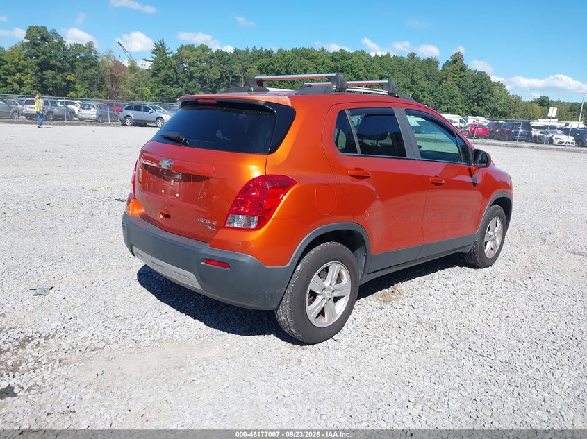 Vin: kl7cjrsbxfb061198, lot: 46676867, chevrolet trax lt 20154