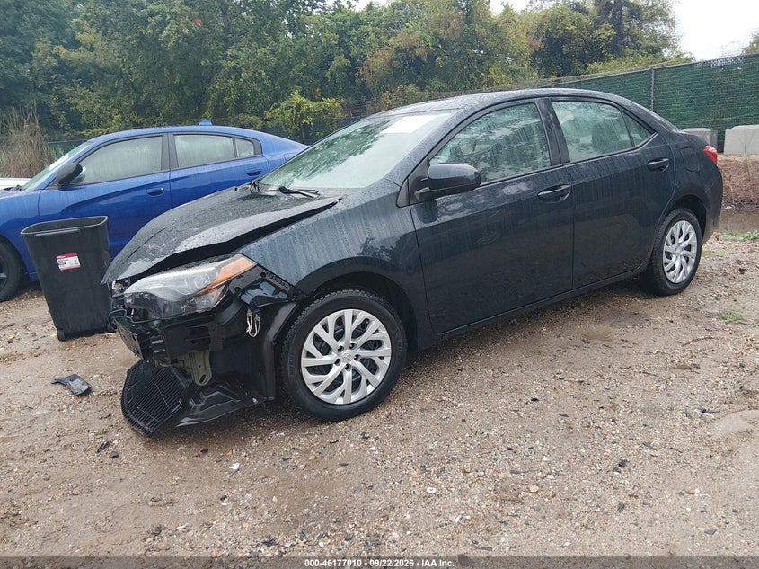 2018 Toyota Corolla, Удар спереду, IAAI, VIN 5YFBURHEXJP818313 — фото 2