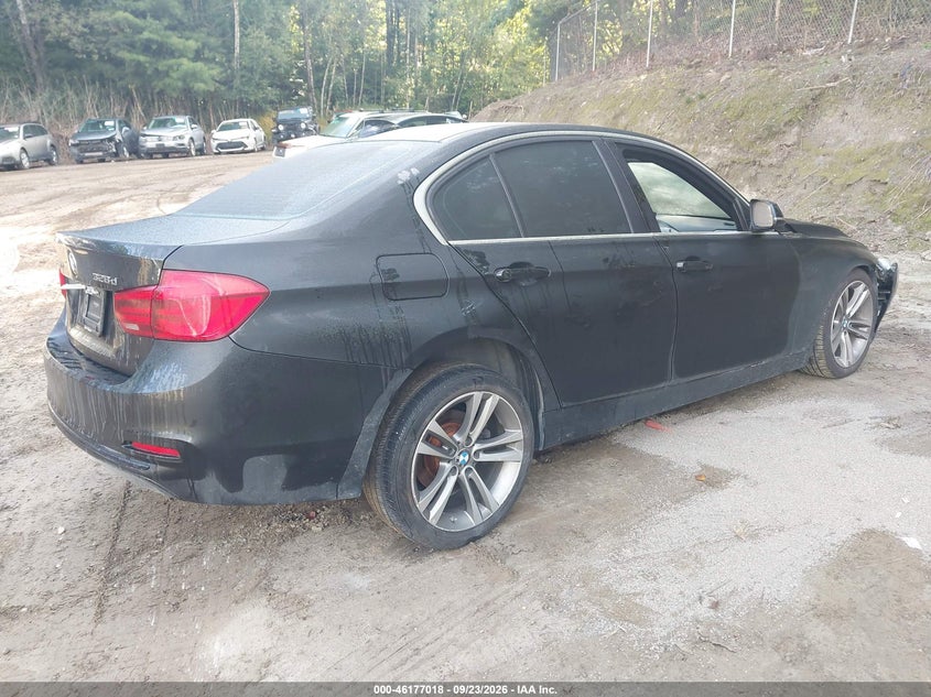Vin: wba8f1c5xjae97312, lot: 46676878, bmw 328d xdrive 20184