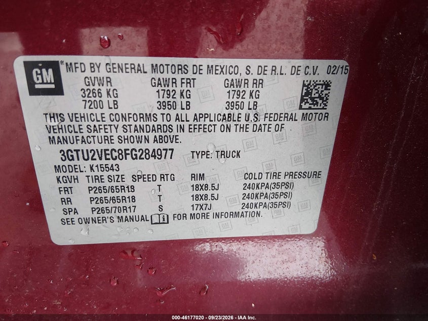 GMC SIERRA 1500 - zdjęcie 9