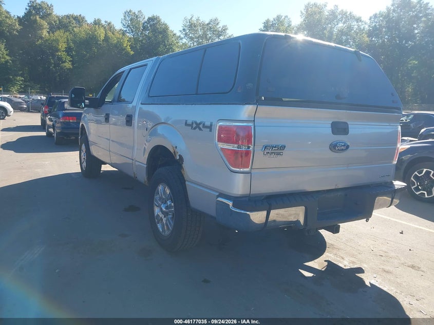Vin: 1ftfw1ef5cfb75289, lot: 46676895, ford f-150 xlt 20123