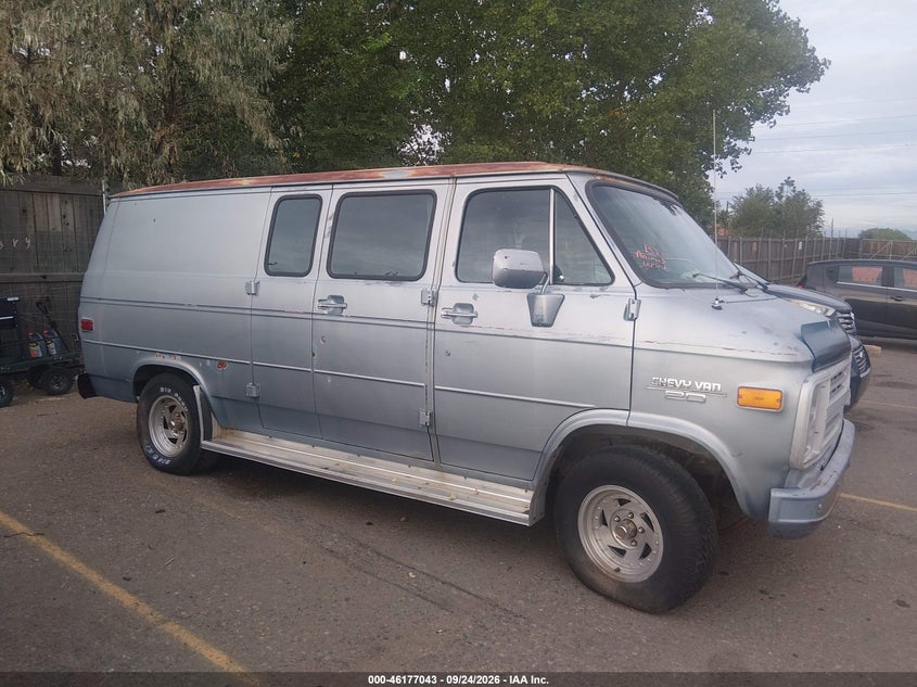 CHEVROLET VAN 1986 VIN 1GCEG25H5G7101435