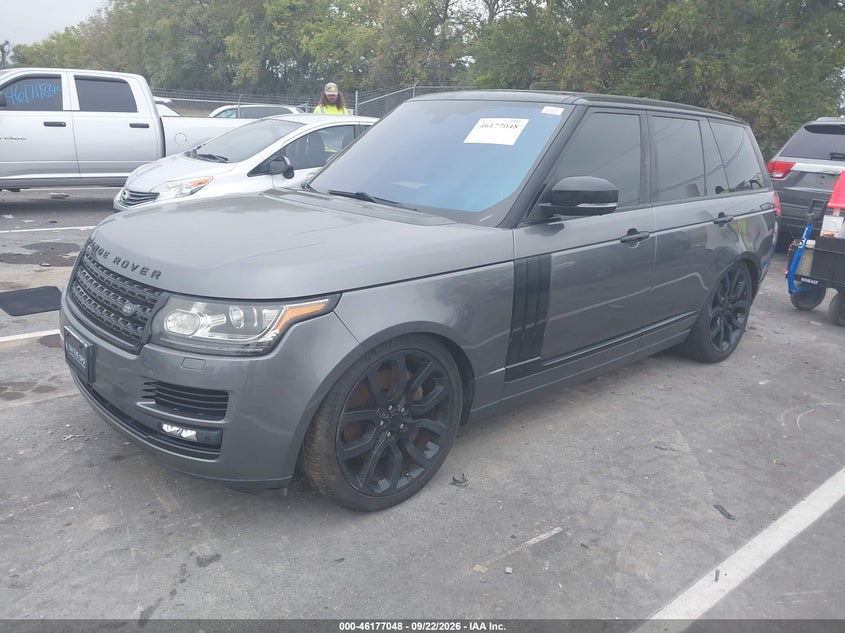 2016 Land Rover Range Rover, Невідомо, IAAI, VIN SALGS2EF9GA266762 — фото 2