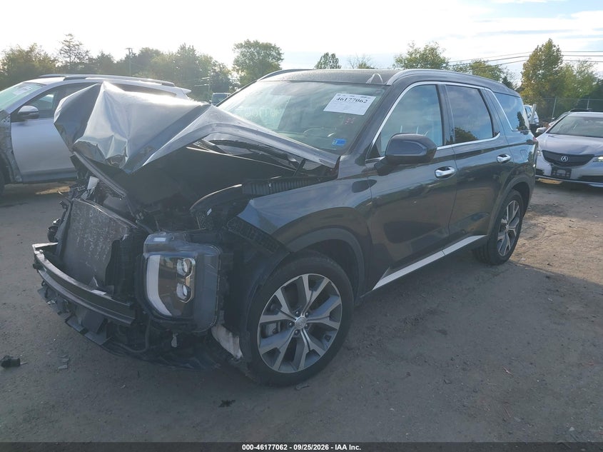 Vin: km8r4dhe9lu090535, lot: 46676922, hyundai palisade sel 20202