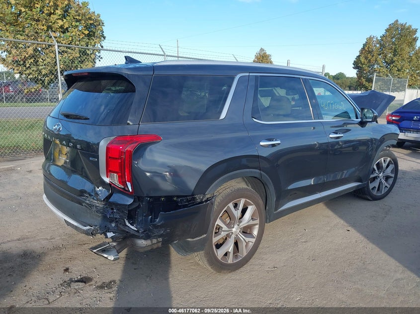 Vin: km8r4dhe9lu090535, lot: 46676922, hyundai palisade sel 20204