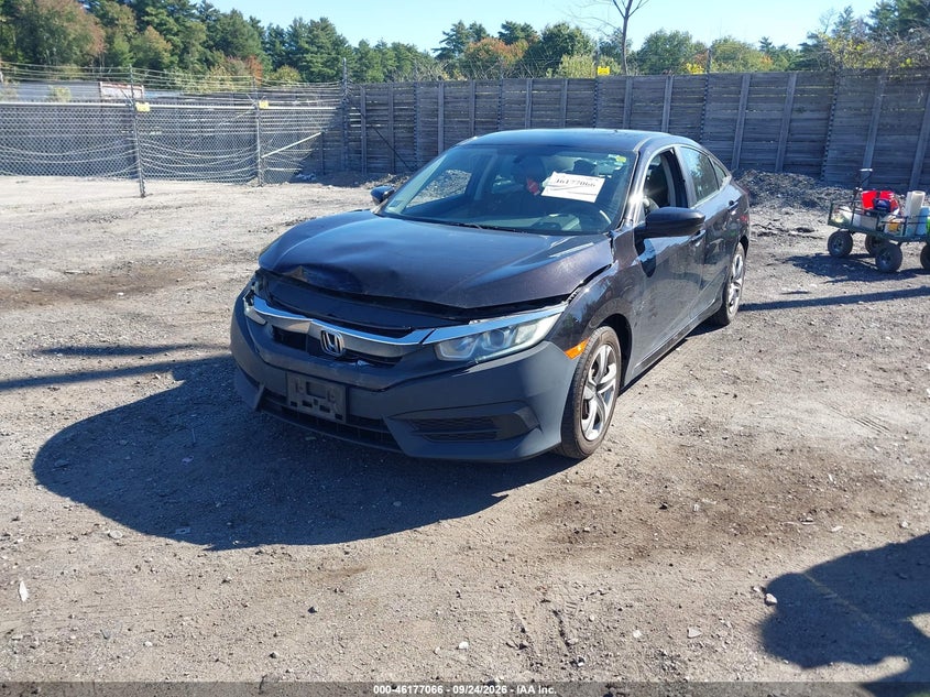 Vin: 2hgfc2f56gh504401, lot: 46676927, honda civic lx 20162