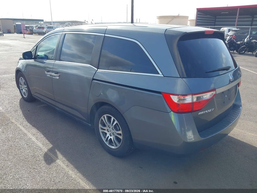 Vin: 5fnrl5h44cb142019, lot: 46676930, honda odyssey ex 20123