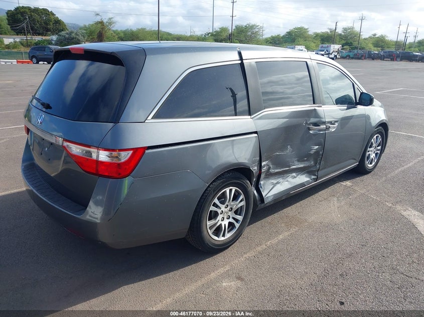 Vin: 5fnrl5h44cb142019, lot: 46676930, honda odyssey ex 20124
