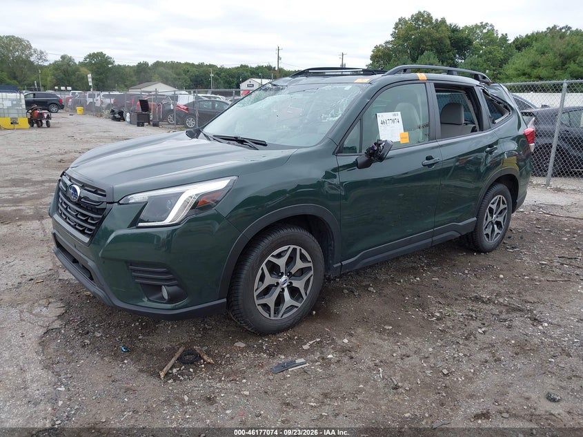 Vin: jf2skaec4nh404392, lot: 46676936, subaru forester premium 20222