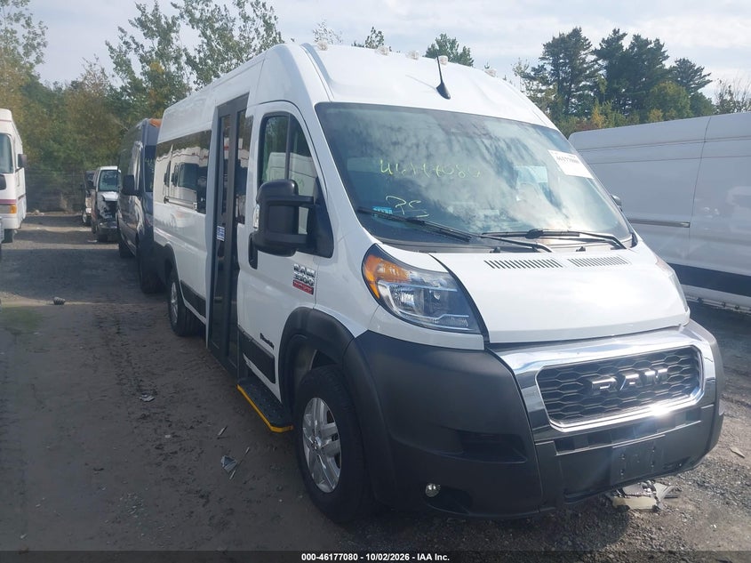 Vin: 3c6mrvug3ne141968, lot: 46676940, ram promaster 3500 window van high roof 159 wb ext 2022 img_1