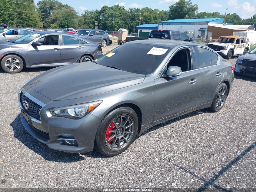 Vin: jn1bv7ar4fm404505, lot: 46676941, infiniti q50 premium 20152