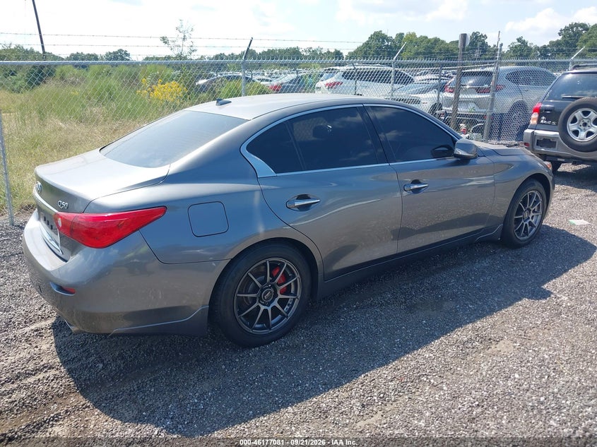 Vin: jn1bv7ar4fm404505, lot: 46676941, infiniti q50 premium 20154