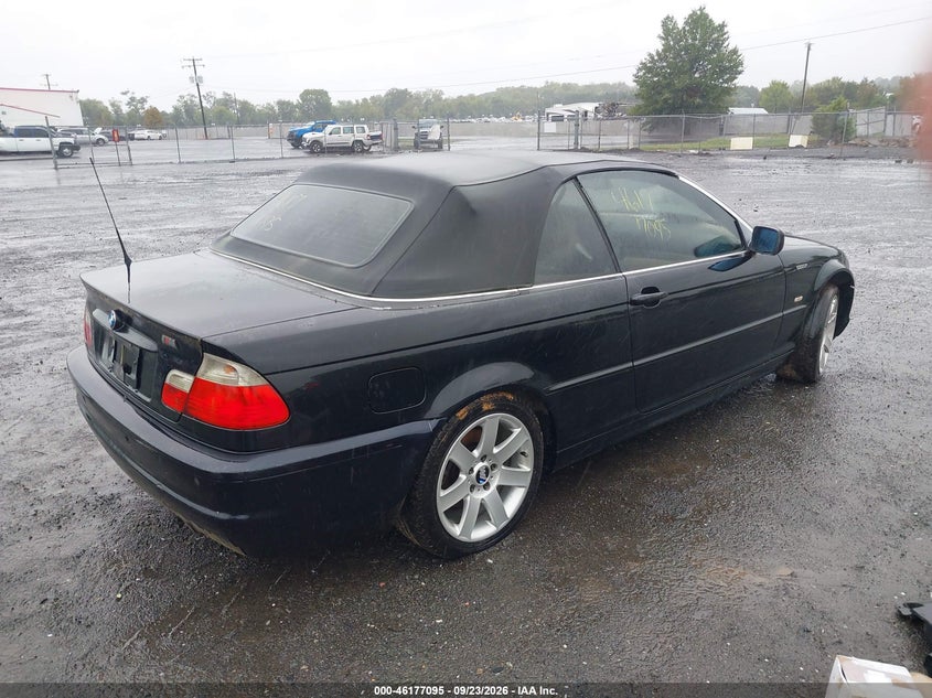 BMW 325CI 2003 VIN WBABS33443PG91242
