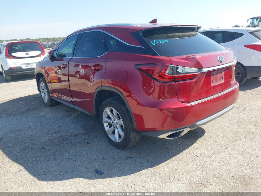 Vin: 2t2zzmca4gc001575, lot: 46676974, lexus rx 350 20163