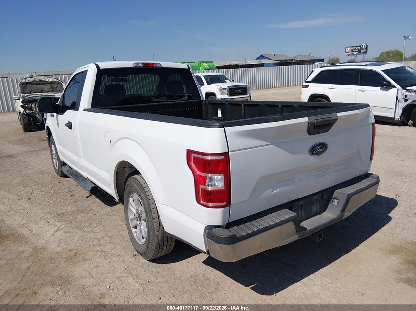 Vin: 1ftmf1cb8jkd43499, lot: 46676977, ford f-150 xl 20183