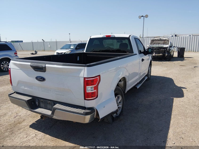 Vin: 1ftmf1cb8jkd43499, lot: 46676977, ford f-150 xl 20184