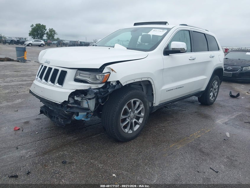 Vin: 1c4rjfbg5ec515874, lot: 46676996, jeep grand cherokee limited 20142