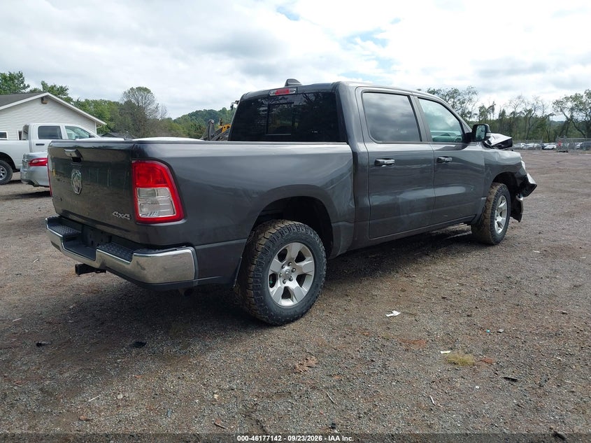 Vin: 1c6rrffg3ln239268, lot: 46677002, ram 1500 big horn  4x4 5'7 box 20204