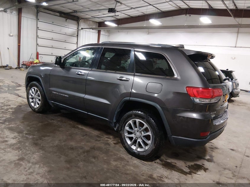 Vin: 1c4rjfbg0fc877113, lot: 46677044, jeep grand cherokee limited 20153
