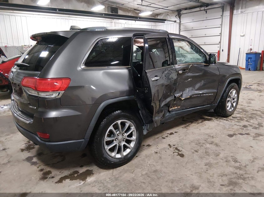Vin: 1c4rjfbg0fc877113, lot: 46677044, jeep grand cherokee limited 20154
