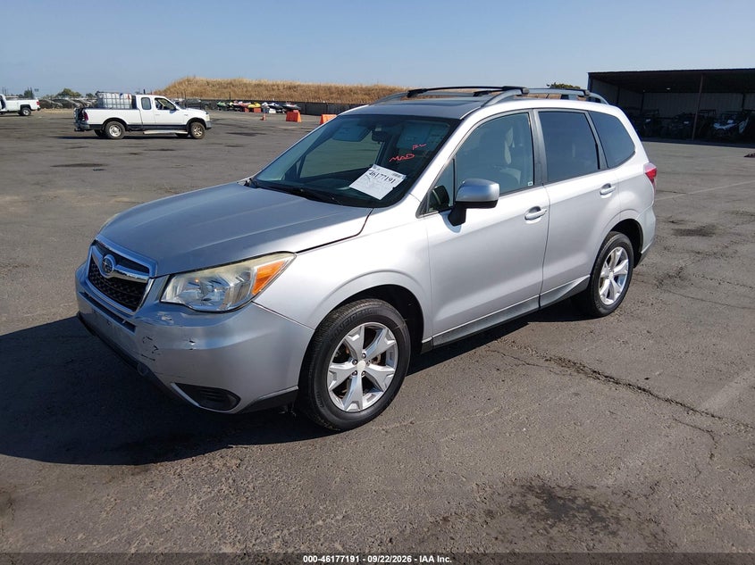 Vin: jf2sjadc6fh820854, lot: 46677051, subaru forester 2.5i premium 20152
