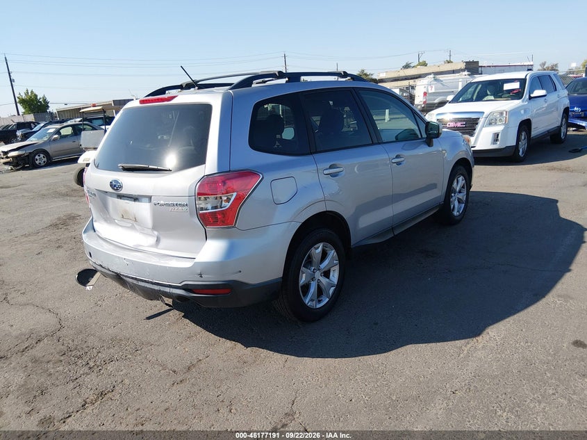 Vin: jf2sjadc6fh820854, lot: 46677051, subaru forester 2.5i premium 20154
