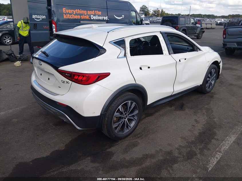 Vin: sjkch5cr3ha021652, lot: 46677054, infiniti qx30 premium 20174