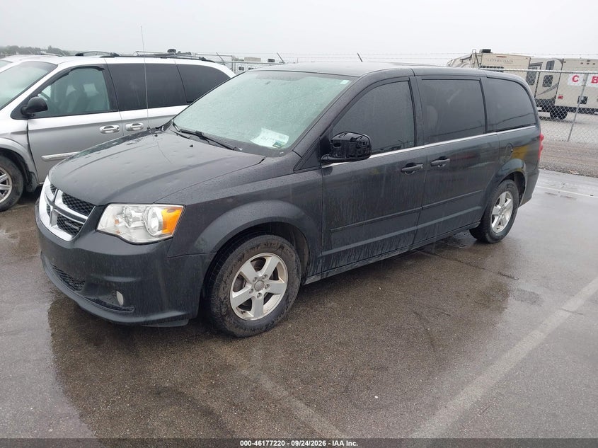 Vin: 2c4rdgdg0cr151622, lot: 46677080, dodge grand caravan crew 20122