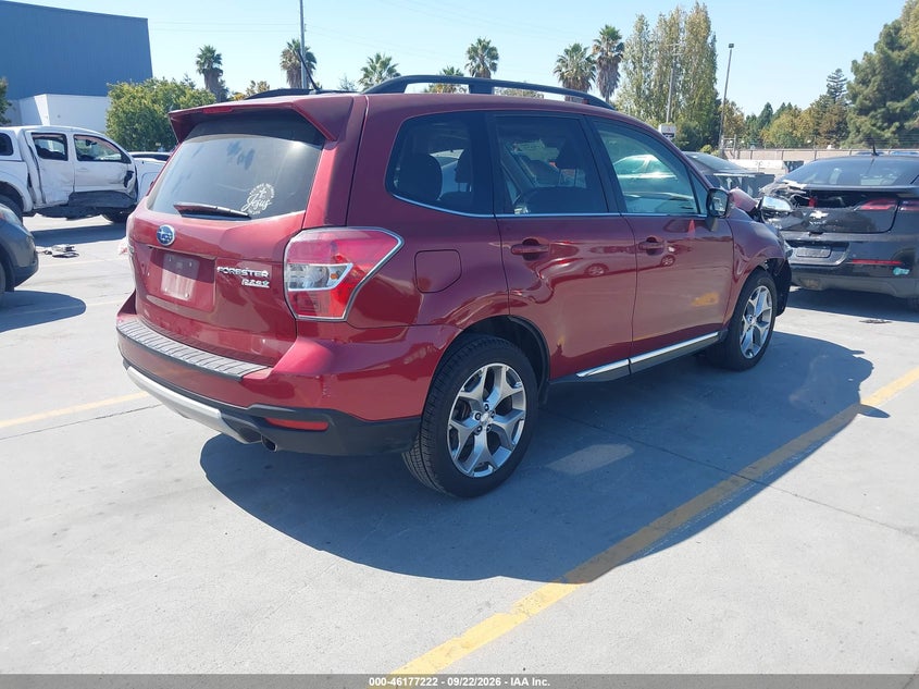 Vin: jf2sjawc1fh420424, lot: 46677082, subaru forester 2.5i touring 20154