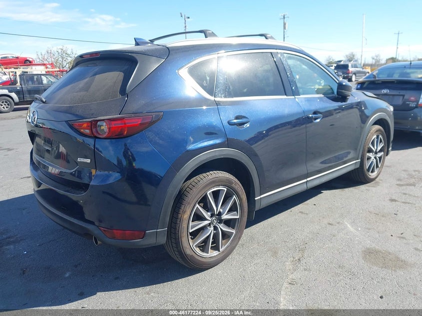 Vin: jm3kfbdl7h0228216, lot: 46677084, mazda cx-5 grand select 20174