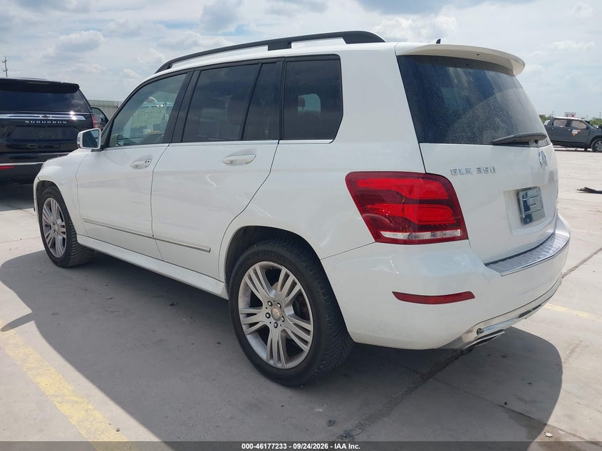 Vin: wdcgg5hb3fg410945, lot: 46677093, mercedes-benz glk 350 20153