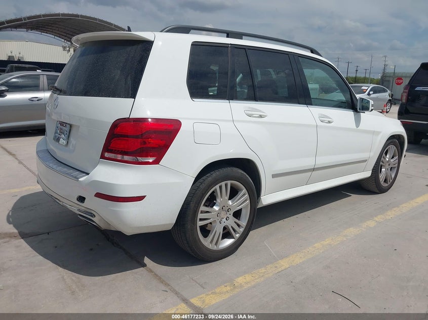 Vin: wdcgg5hb3fg410945, lot: 46677093, mercedes-benz glk 350 20154