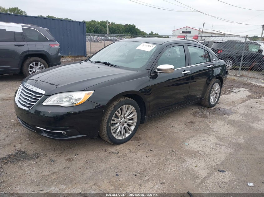 Vin: 1c3bc2fg5bn610504, lot: 46677097, chrysler 200 limited 20112