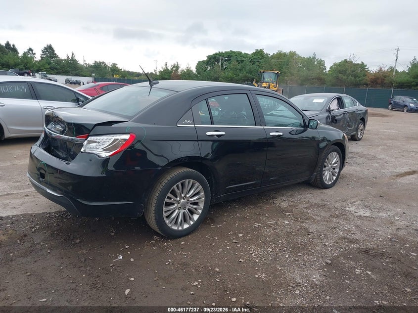 Vin: 1c3bc2fg5bn610504, lot: 46677097, chrysler 200 limited 20114