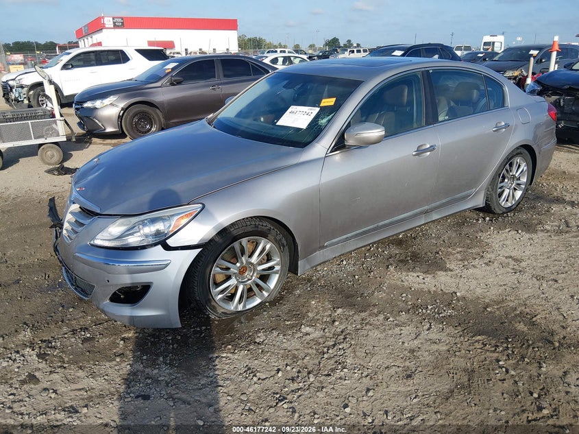Vin: kmhgc4df0cu156172, lot: 46677102, hyundai genesis 4.6 20122