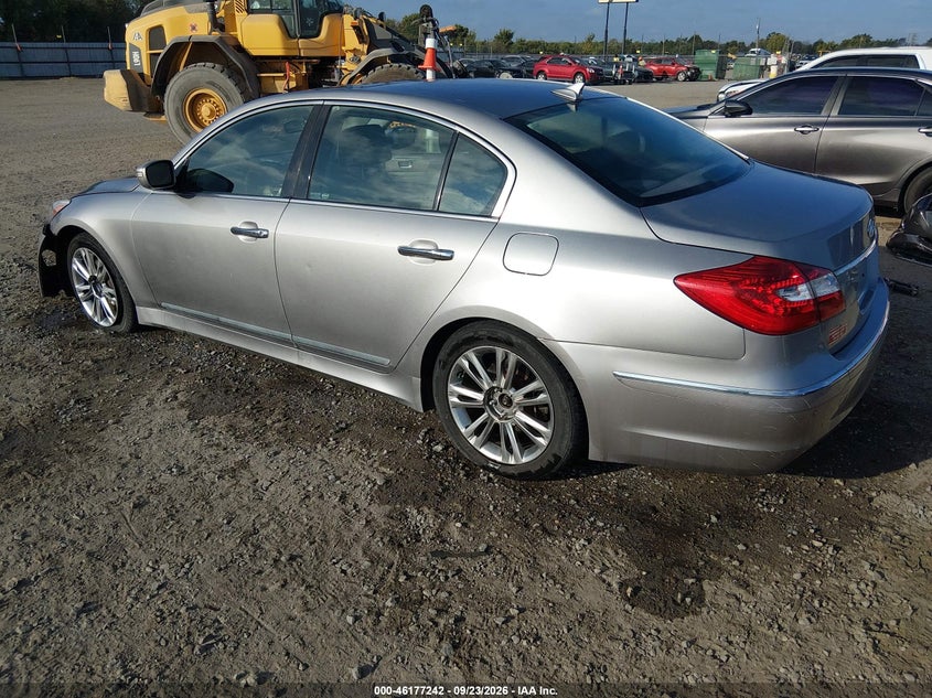 Vin: kmhgc4df0cu156172, lot: 46677102, hyundai genesis 4.6 20123