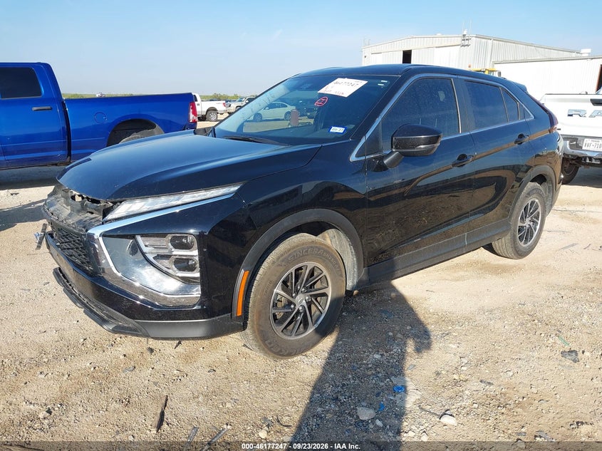 Vin: ja4atuaa9pz039647, lot: 46677107, mitsubishi eclipse cross es s-awc 20232