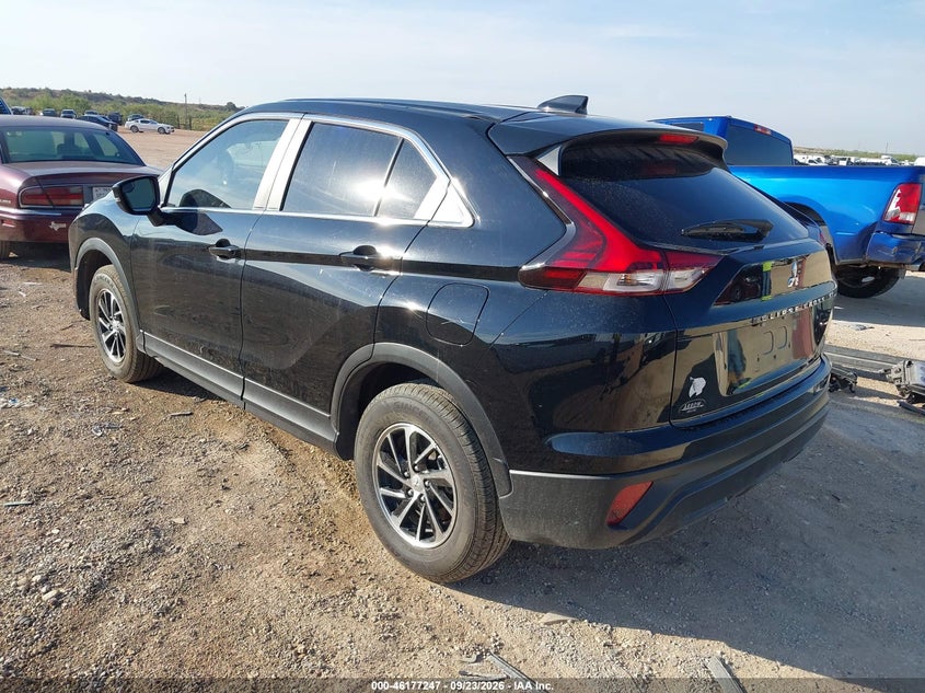 Vin: ja4atuaa9pz039647, lot: 46677107, mitsubishi eclipse cross es s-awc 20233