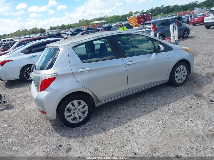 Vin: jtdktud30dd561664, lot: 46677115, toyota yaris le 20134