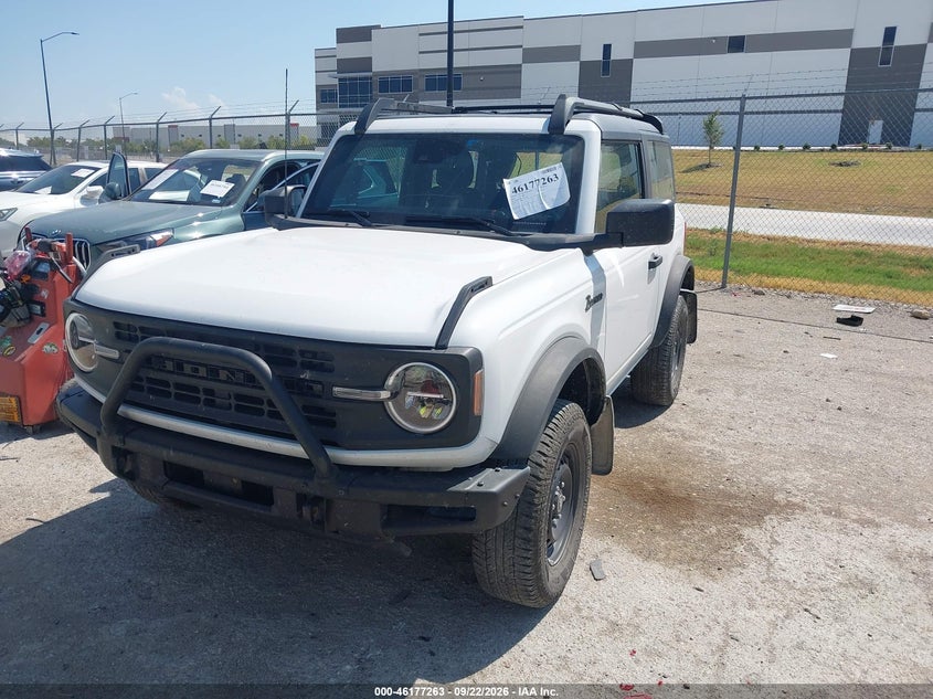 Vin: 1fmde5ah9nlb71027, lot: 46677123, ford bronco 20222