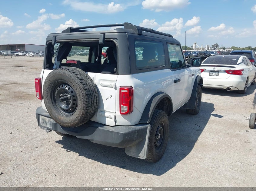 Vin: 1fmde5ah9nlb71027, lot: 46677123, ford bronco 20224