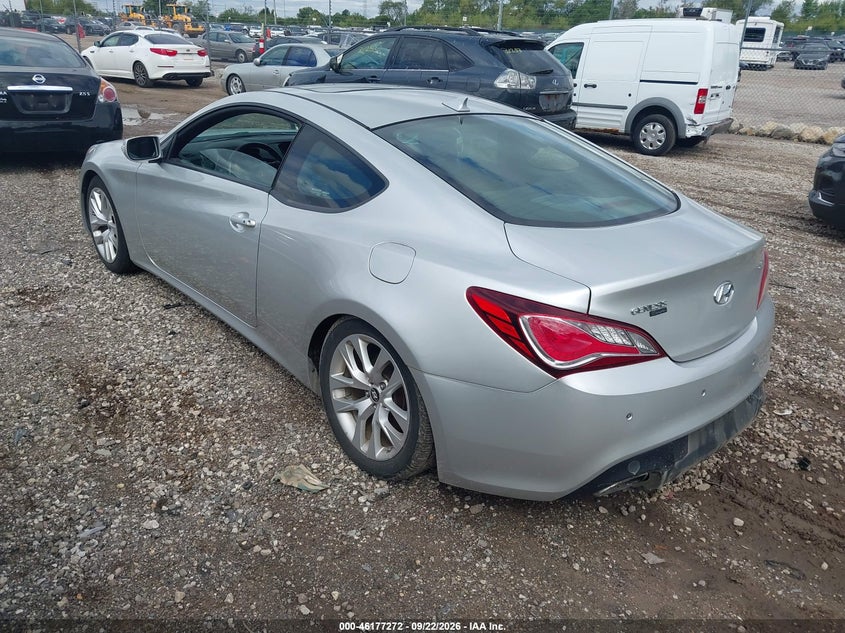 HYUNDAI GENESIS COUPE 2013 VIN KMHHU6KJXDU107938
