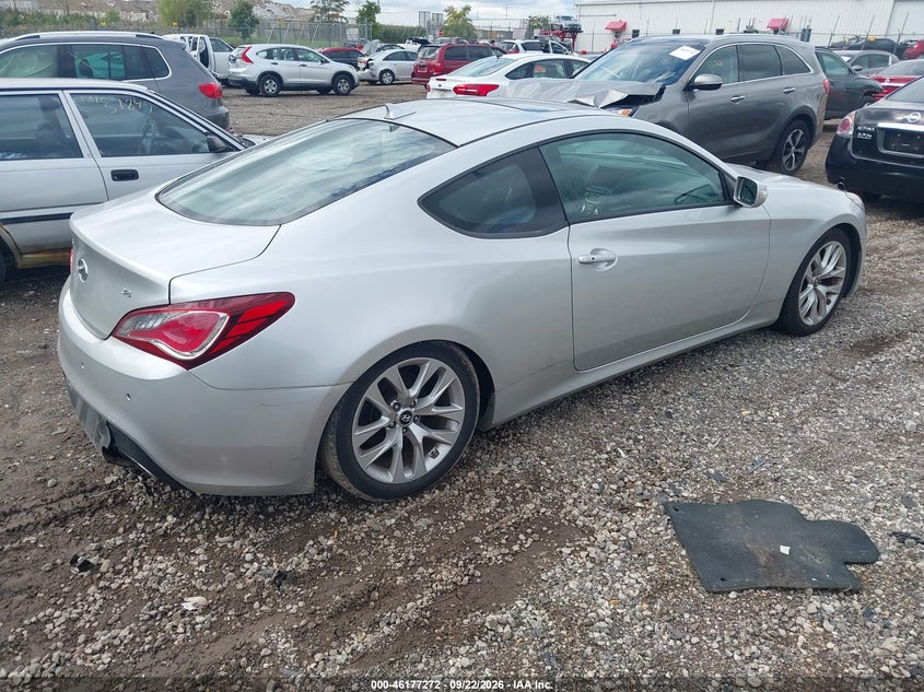 HYUNDAI GENESIS COUPE 2013 VIN KMHHU6KJXDU107938