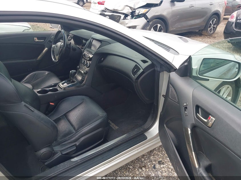 HYUNDAI GENESIS COUPE 2013 VIN KMHHU6KJXDU107938